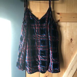 Torrid Size 1 Plaid Tank Top Women's-Read Description